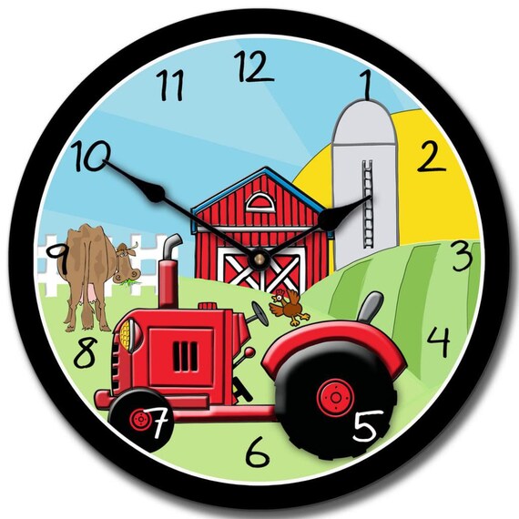 Farm Wall Clock