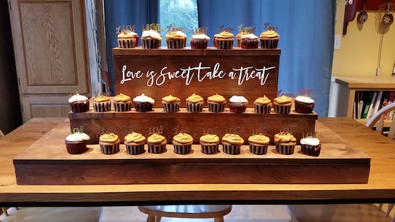 3 tier cupcake stand, Country Wedding