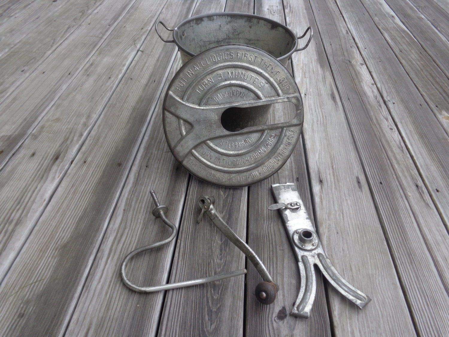 Antique Universal No. 8 Hand Crank Bread Maker