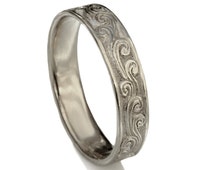 women's palladium wedding ring