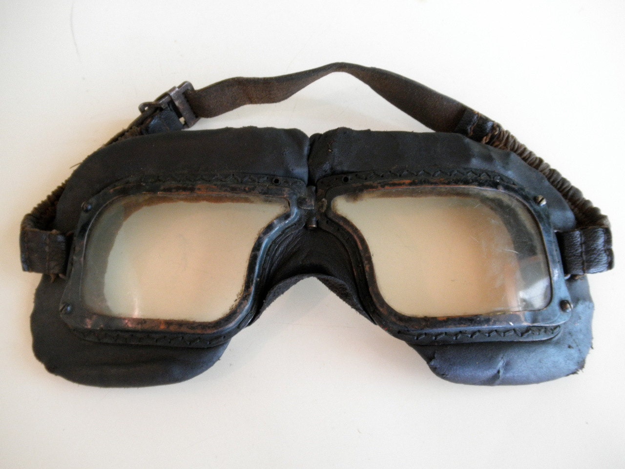 RESERVED for Alexsander WWII Pilot aviator Goggles Genuine