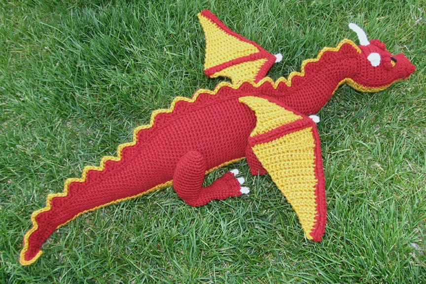 diy stuffed dragon