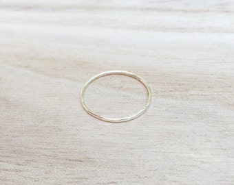 Sterling silver whisper ring, skinny sterling silver stacker, sterling silver ring, thin ring, skinny silver ring, dainty ring, stacking