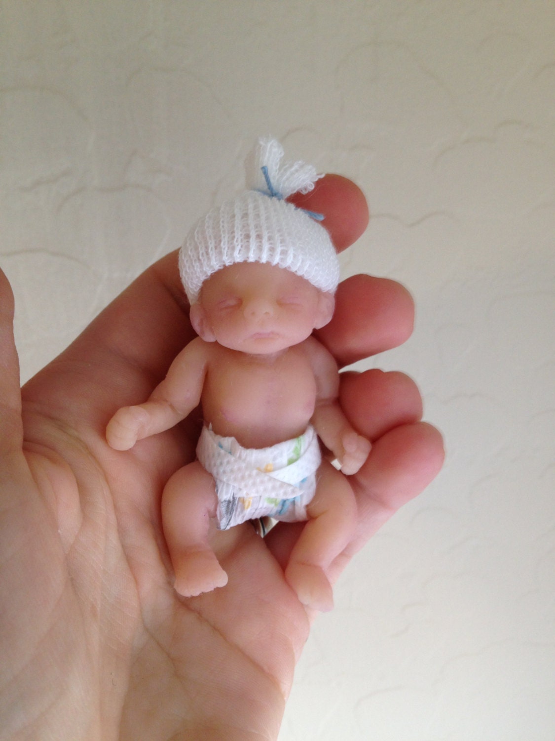 Micro-Miniature silicone baby boy Pee-Wee