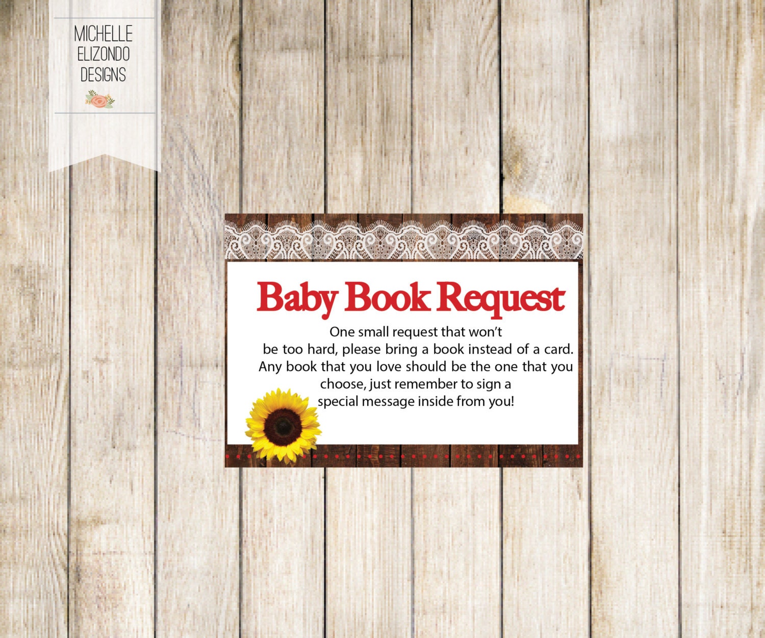 Baby Shower Book RequestBaby Q Book RequestBaby Shower