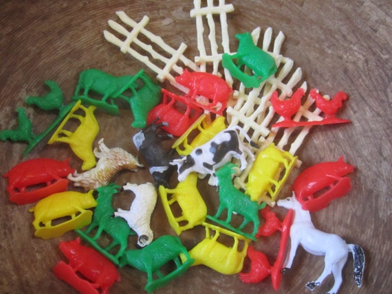 toy farm animals ebay