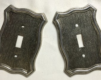 Vintage Switch Plates (pair) - 1968 - New Old Stock