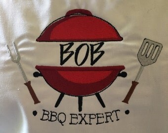 Custom BBQ Apron with pockets