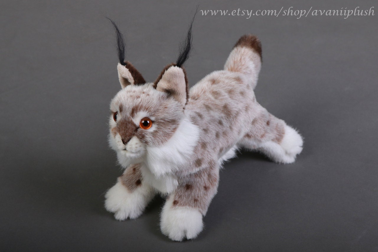 lynx plushie aj