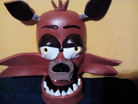 SOLD : Five Night's at Freddy's. Foxy Mask by HappyHappyProps