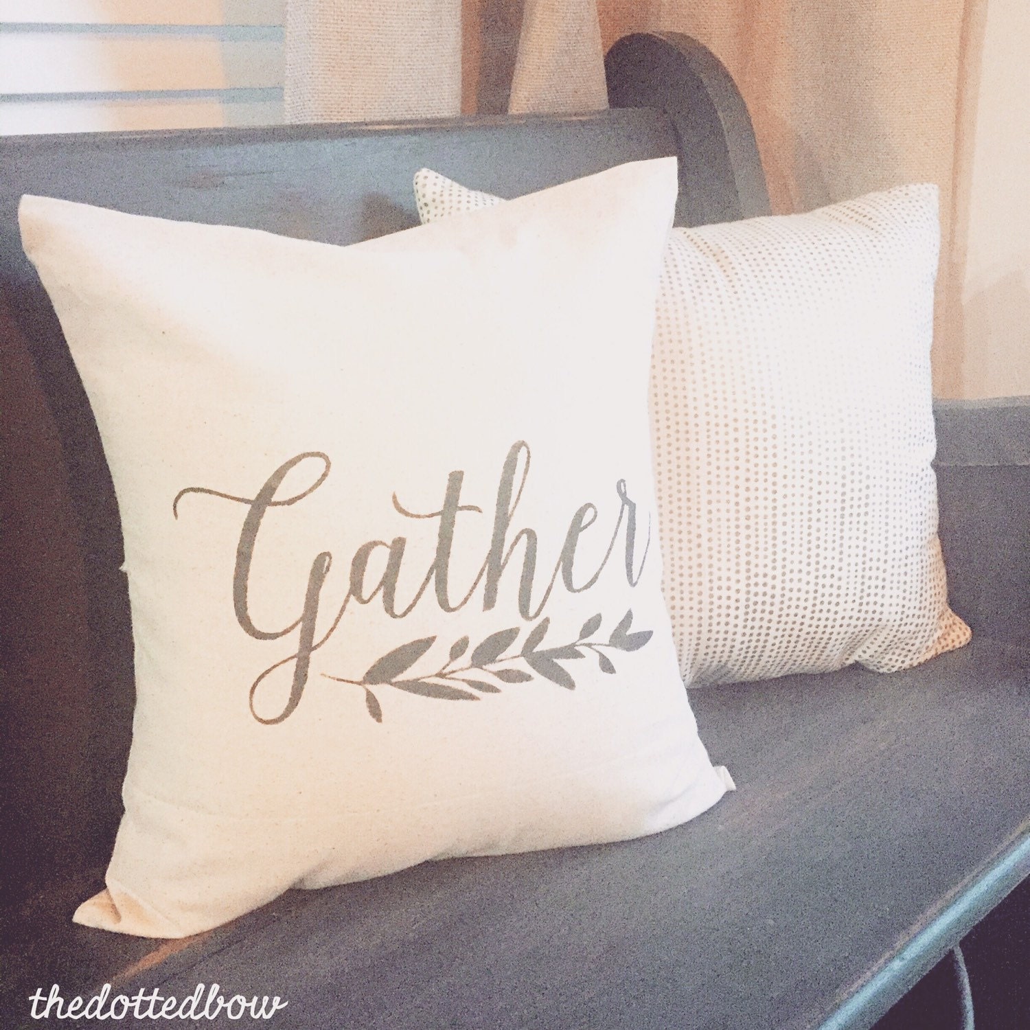 Gather Farmhouse Pillow