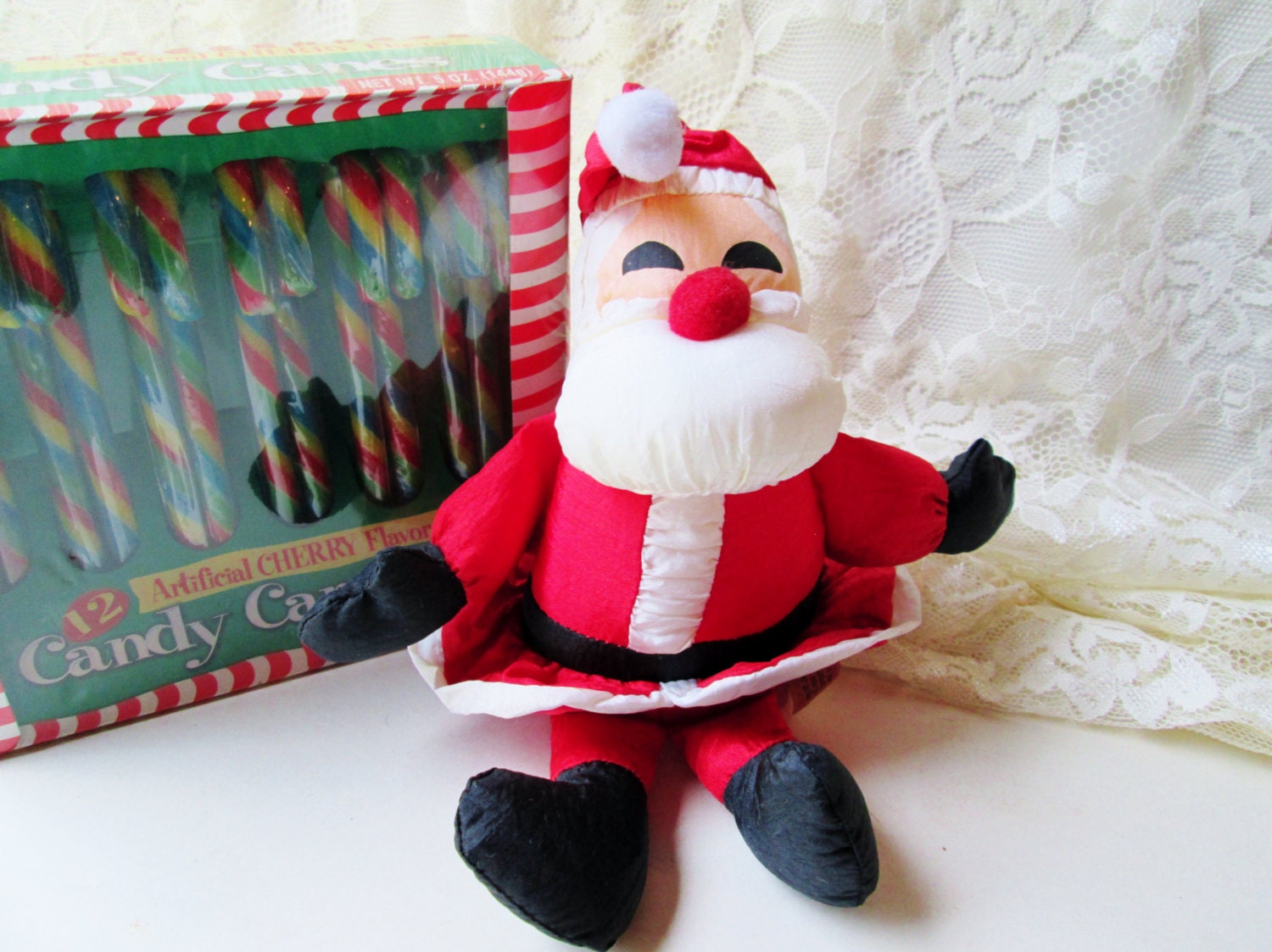 santa claus plush doll