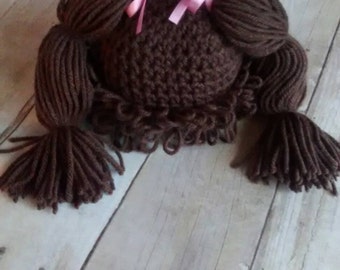 Crochet Cabbage Patch Wig Halloween Costume