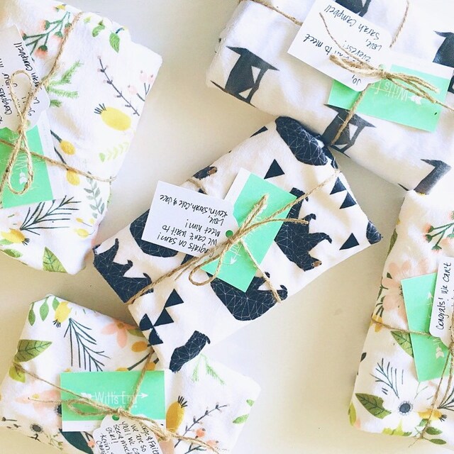 Trendy modern handmade baby gifts and by WittsEndDesign on Etsy