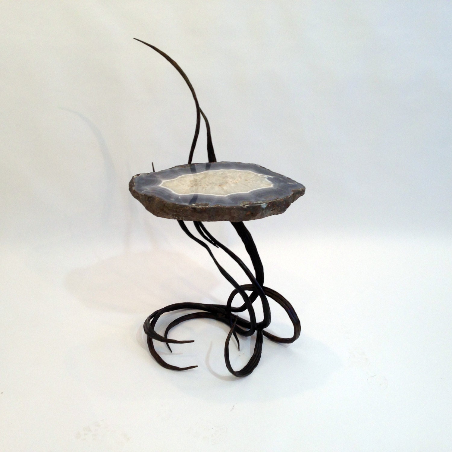 NATURAL STONE TABLE End table Side table Entry table