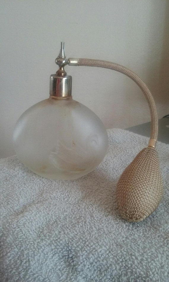 Antique Perfume Atomizer Bottle