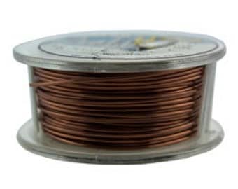 Craft Wire Tarnish Resistant Antique Copper Round Wire 20ga 10yd (WR6720AC)