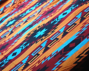 Home and Living Bedding - Native American Saddle Blanket/Queen Size Blanket/Fabric Bedding Saddle Colorful Reversible Seat Covering