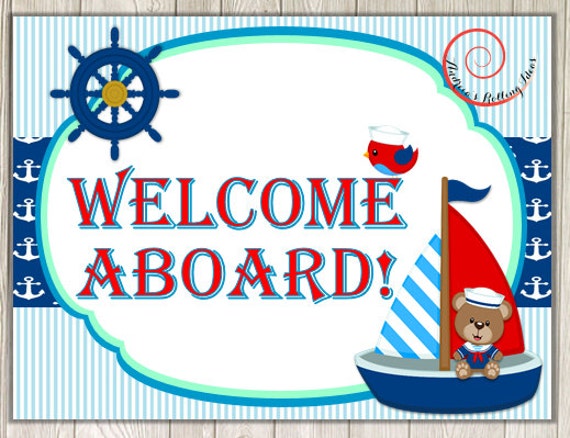 printable welcome home signs