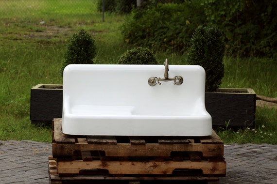 Vintage 1928 Refinished Farm Sink Standard 42 Cast by readytore