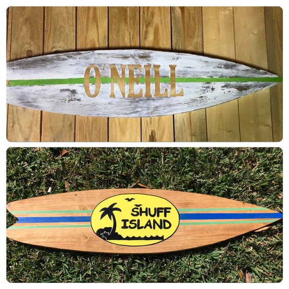 Surfboards Surfboard sign surfboard decor custom by PeavyPieces