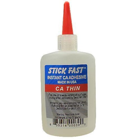 Stick Fast Instant CA Adhesive Thin Medium Thick 2.5 oz