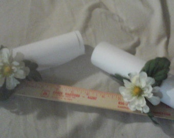 Beautiful White Napkin Rings Set