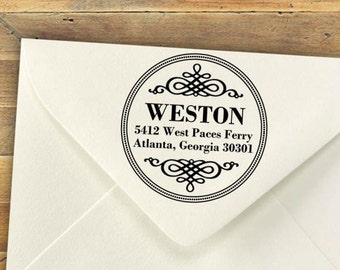 Custom Stamp, Address Stamp, Self-Inking Rubber Stamps, Personalized Stamp, Return Address Stamp, Great Wedding Gift / Shower Gift