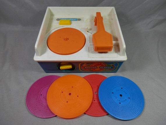 fisher price retro music box record player