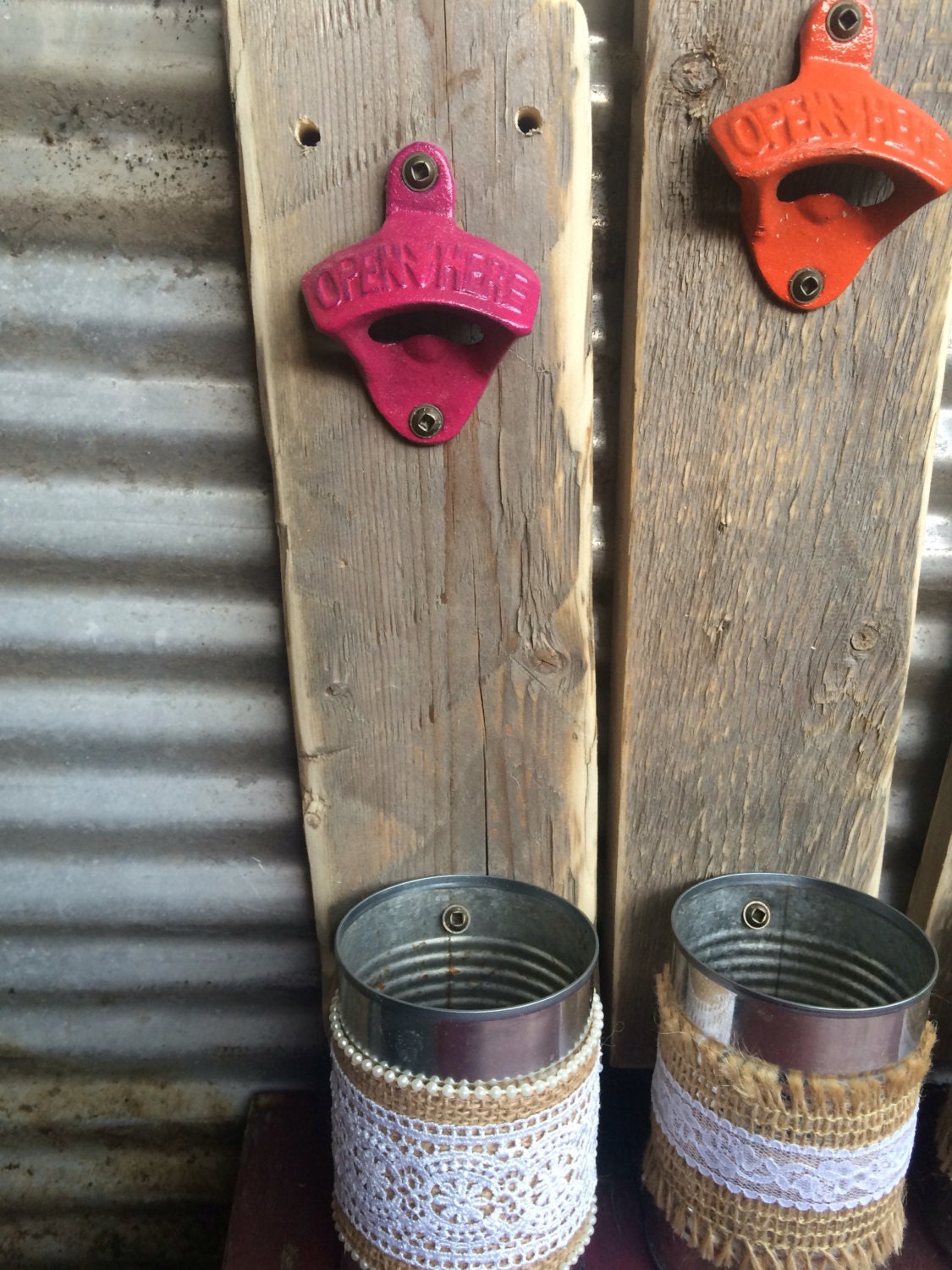 Painted Bottle Openers Rustic Bottle Openers Wall Mounted