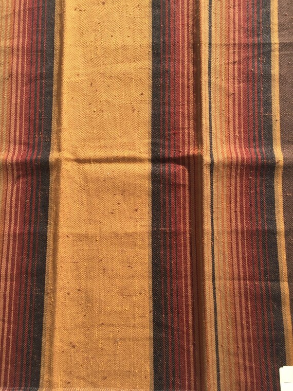 Striped Ralph Lauren Fabric Great Basin Stripe Brown 26