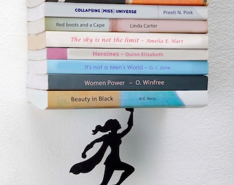 Wonder Woman bookend- Designed Bookends -bookend - Book Accessories