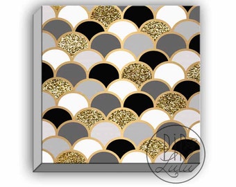 Black And Gold Wall Art black and gold art | etsy Black And Gold Wall Art black and gold art | etsy