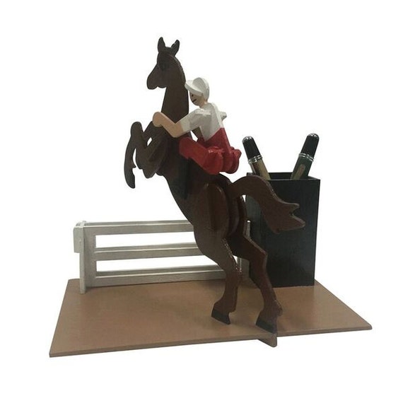 Horse Riding Pen/Pencil Holder Kit