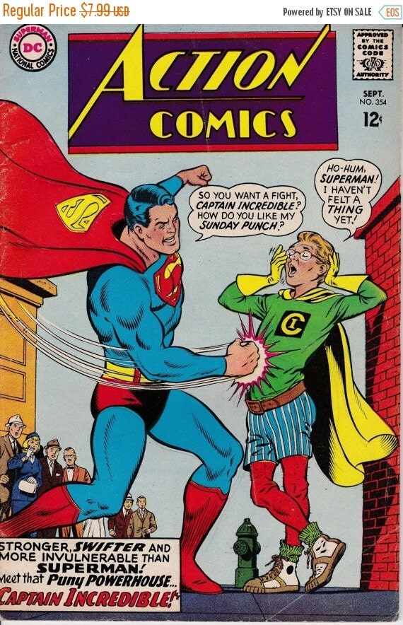 Winter 20% Off Sale Action Comics 1938 DC 354 by ViewObscura