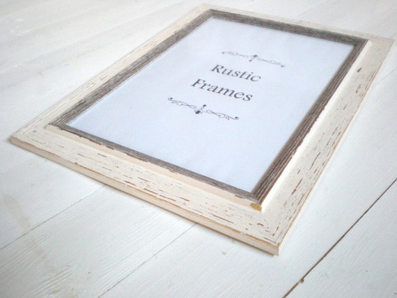 frame white 13x19 frame by chic White frame solidwoodshop picture shabby 13x19