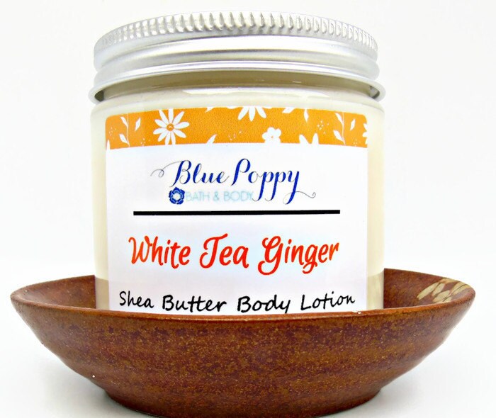 White Tea Ginger Body Lotion Moisturizing Lotion Natural