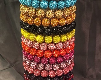 Shamballa bead bracelet