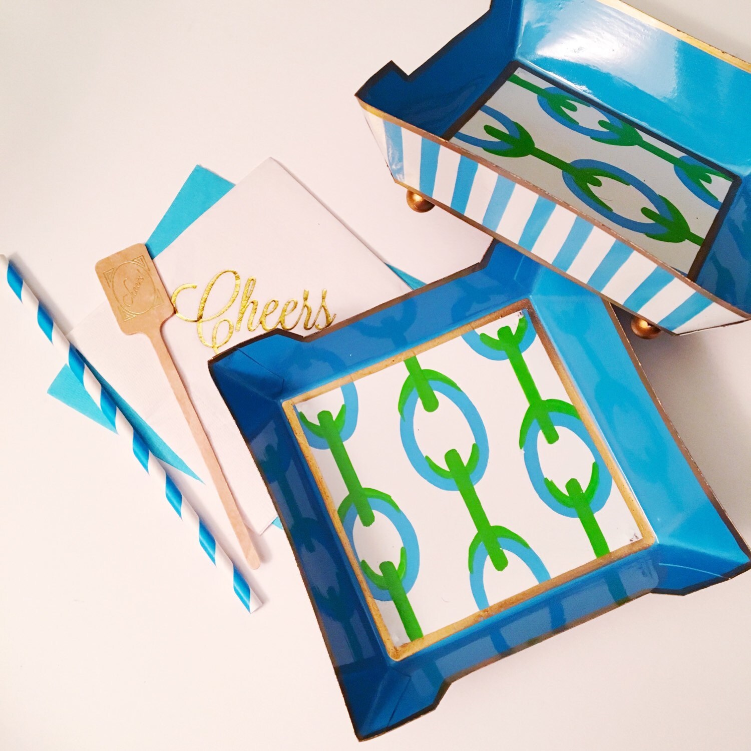 SALE napkin holder cocktail napkin holder napkin tray