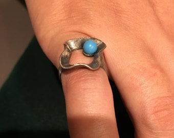 Sterling silver 925 tourquise ring