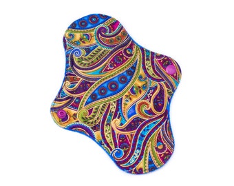 Bamboo Reusable Washable Cloth Menstrual Pad With Cotton Back - Arabian Nights