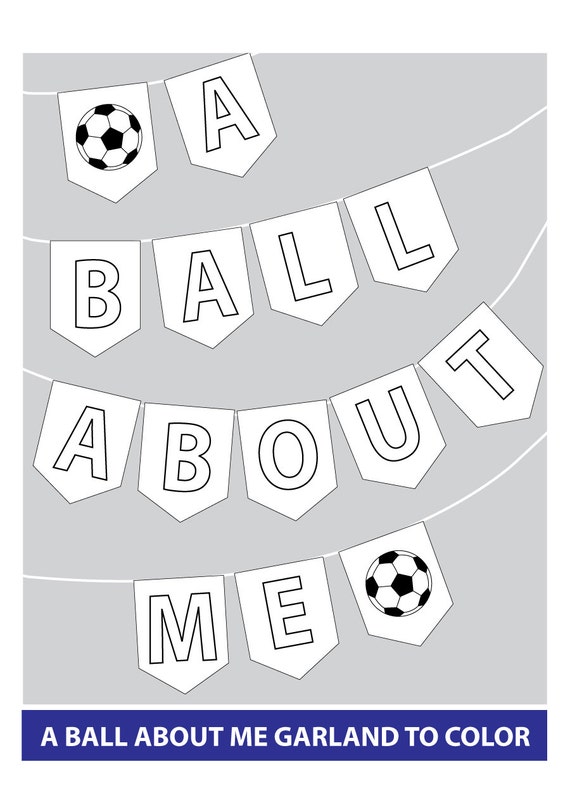 Kids 'All About Me' Soccer/Football Back to School