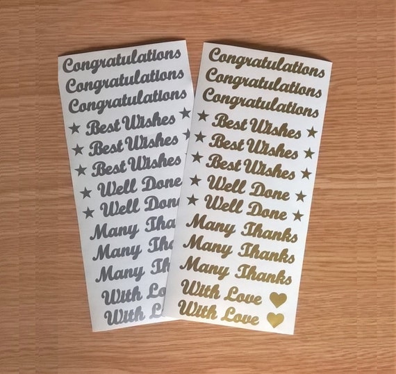 items-similar-to-congratulations-best-wishes-words-stickers-sticky