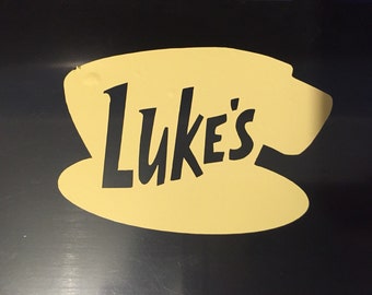 Luke's Diner Logo Decal