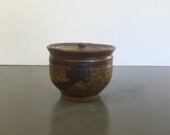 Lidded Ceramic Jar by Pacific Northwest Artist Bill Creitz