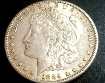 1889 silver dollar value lady liberty