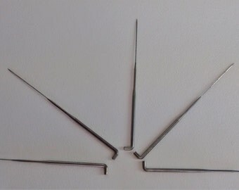 40 Gauge felting needles - 40G triangular needles 5 pack - felting tool - needle felt tool