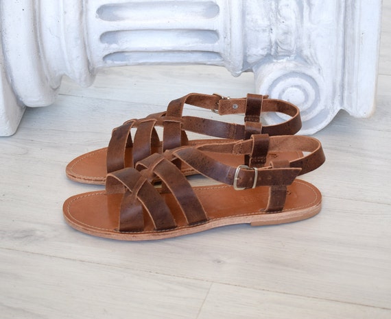 Spartan sandals handmade sandals men sandals Ancient Greek