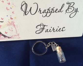 Dandelion Wishes & Fairy Kisses Key Chain. **Limited availability**