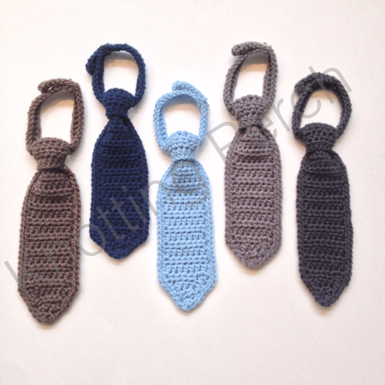 Baby Boy Necktie Newborn Photo Prop Newborn by TheKnottingPerch